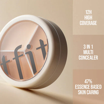 TFIT Cover Up Pro Concealer 01 Neutral – Full Coverage Concealer for Dark Circles & Blemishes | Original Korean Makeup Pakistan
