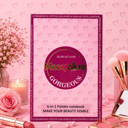 Mocallure Gorgeous 6 in 1 Makeup Book
