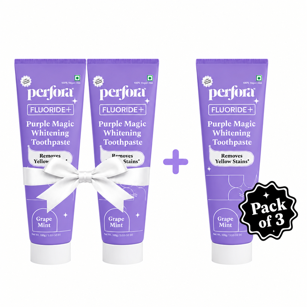 Perfora Purple Magic Whitening Toothpaste