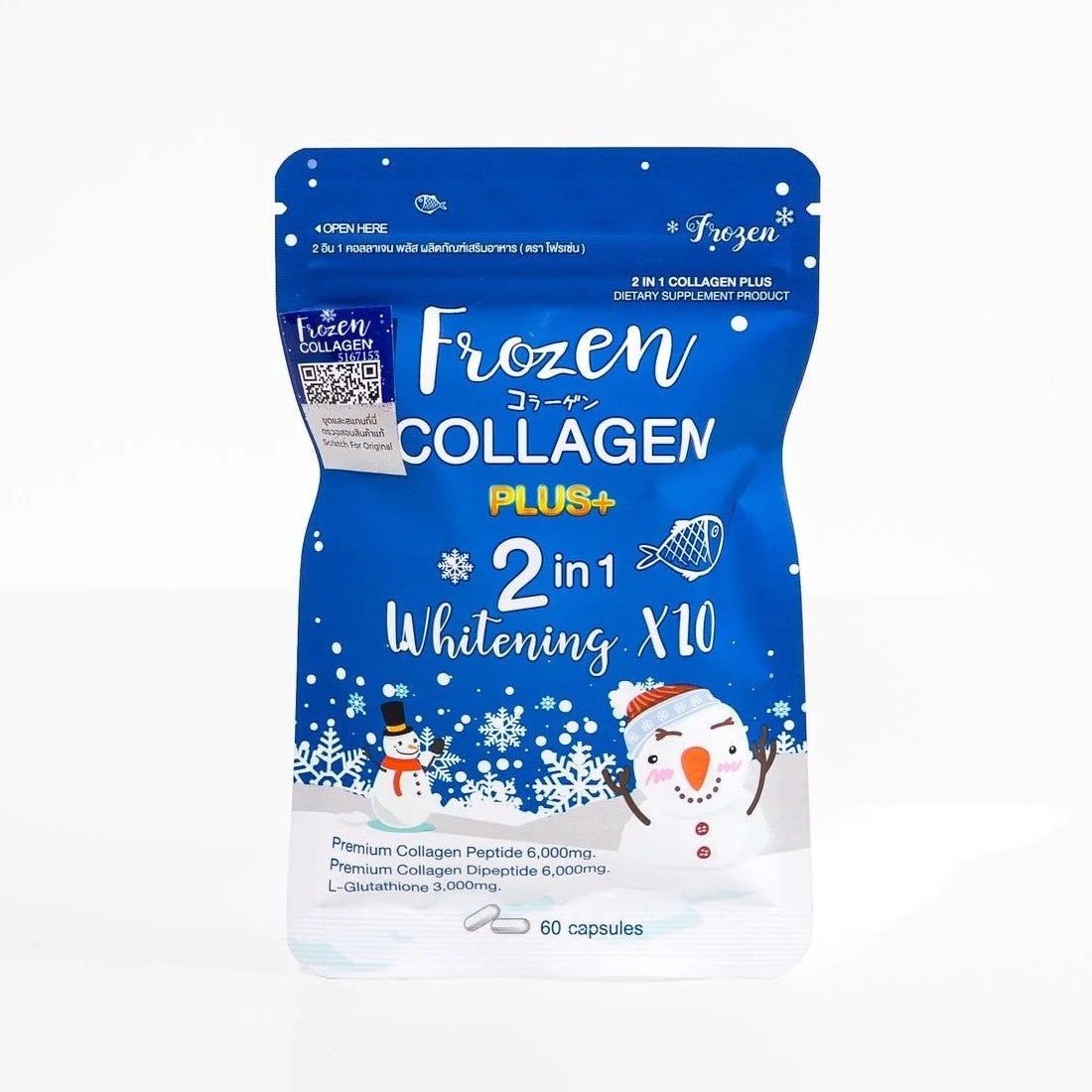 Frozen Collagen Plus+ 2 in 1 Whitening x10