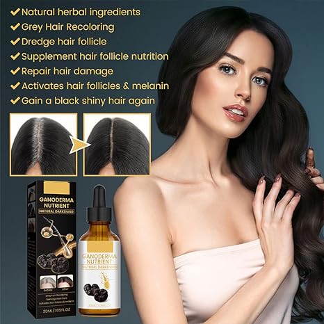 Ganoderma Anti-Greying Hair Darkening Serum