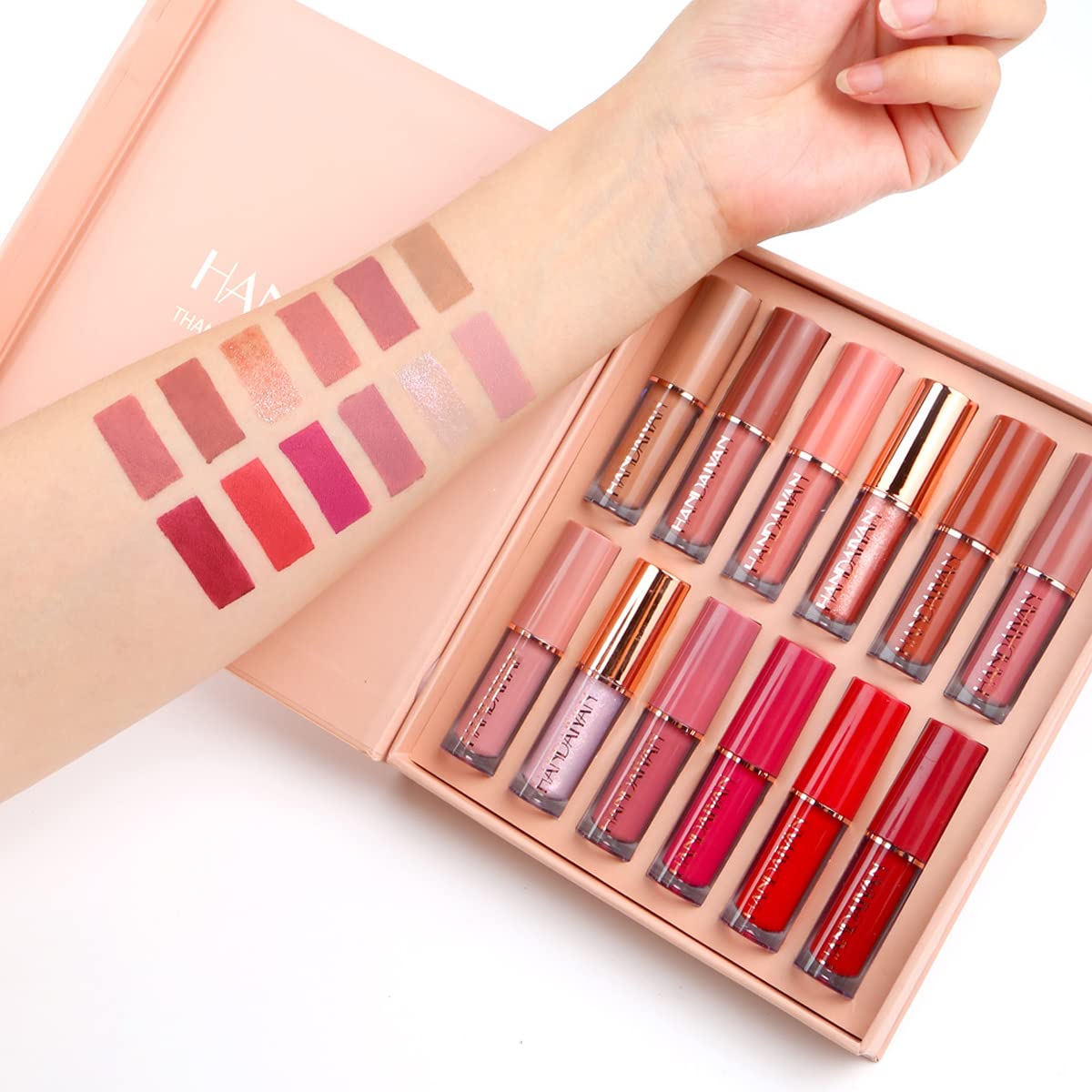 MocAllure/Handaiyan 12 PC Matte Lip Gloss Set