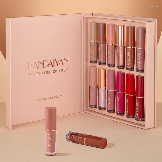 MocAllure/Handaiyan 12 PC Matte Lip Gloss Set