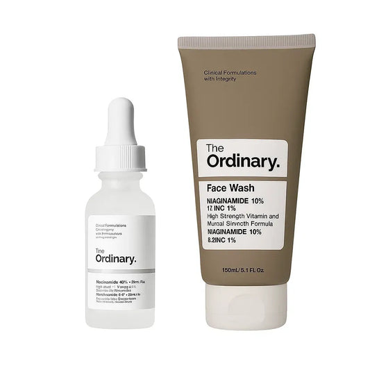 The Ordinary 10% + Zinc 1% Niacinamide Face Wash + Serum Set