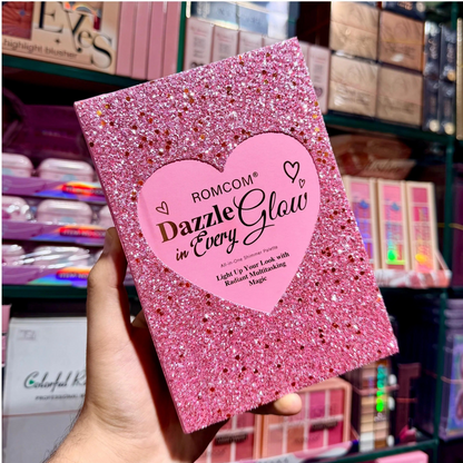 RomCom Dazzle Glow – All-in-One Makeup Book Palette