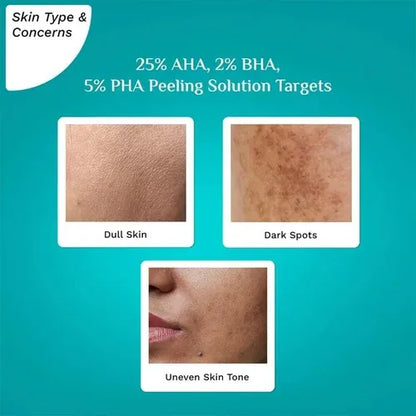 Pilgrim 25% AHA + 2% BHA + 5% PHA Peeling Solution Serum