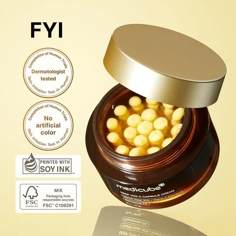 medicube - Deep Vitamin C Golden Capsule Face Moisturizer