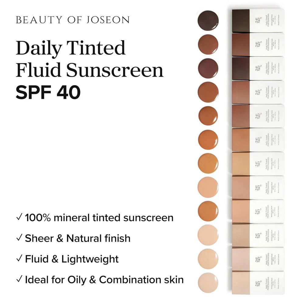 Beauty of Joseon Daily Tinted Fluid Sunscreen